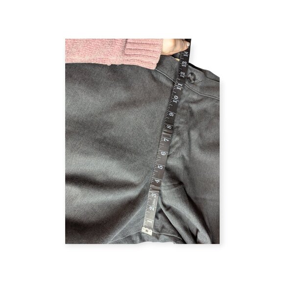 Lee Relaxed Straight Leg at the Waist Gray Women's Long Pants Size 18 Medium - Picture 10 of 14